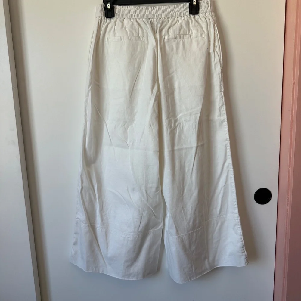 Banana Republic Wide Leg Linen Trouser - Picture 4 of 6